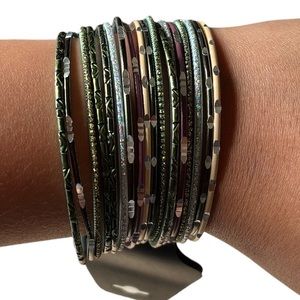 Von Maur Women’s Multicolor Bangle Bracelets NWT